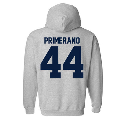 Robert Morris - NCAA Men's Ice Hockey : Luca Primerano - Classic Shersey Hooded Sweatshirt-1
