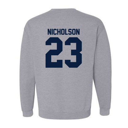 Robert Morris - NCAA Men's Ice Hockey : Zeke Nicholson - Classic Shersey Crewneck Sweatshirt-1