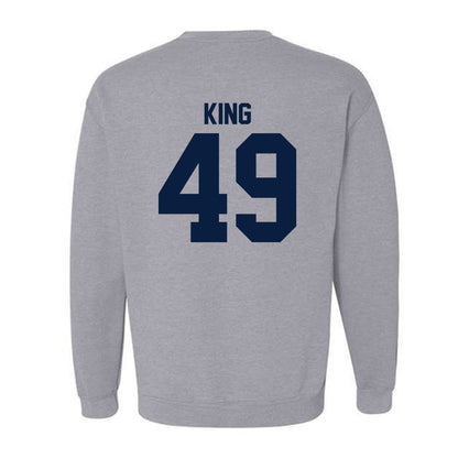 Robert Morris - NCAA Football : Logan King - Classic Shersey Crewneck Sweatshirt-1