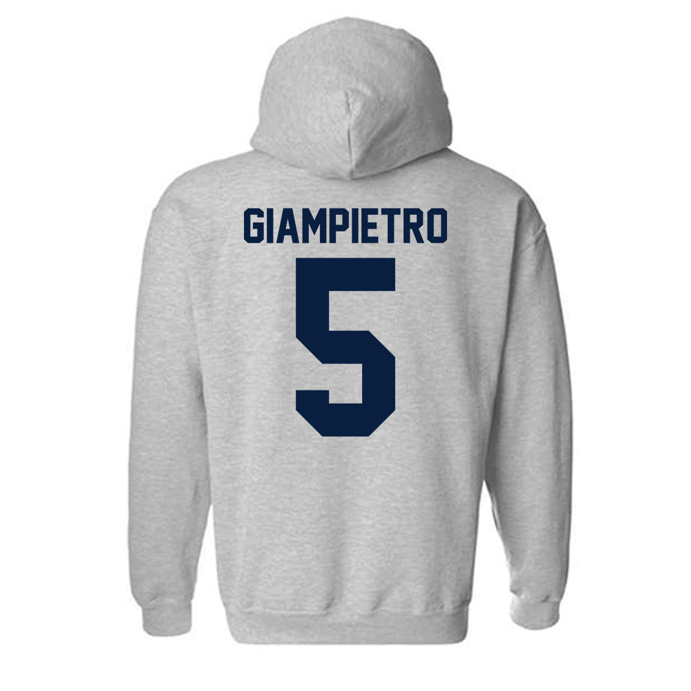 Robert Morris - NCAA Women's Ice Hockey : Alaina Giampietro - Classic Shersey Hooded Sweatshirt-1