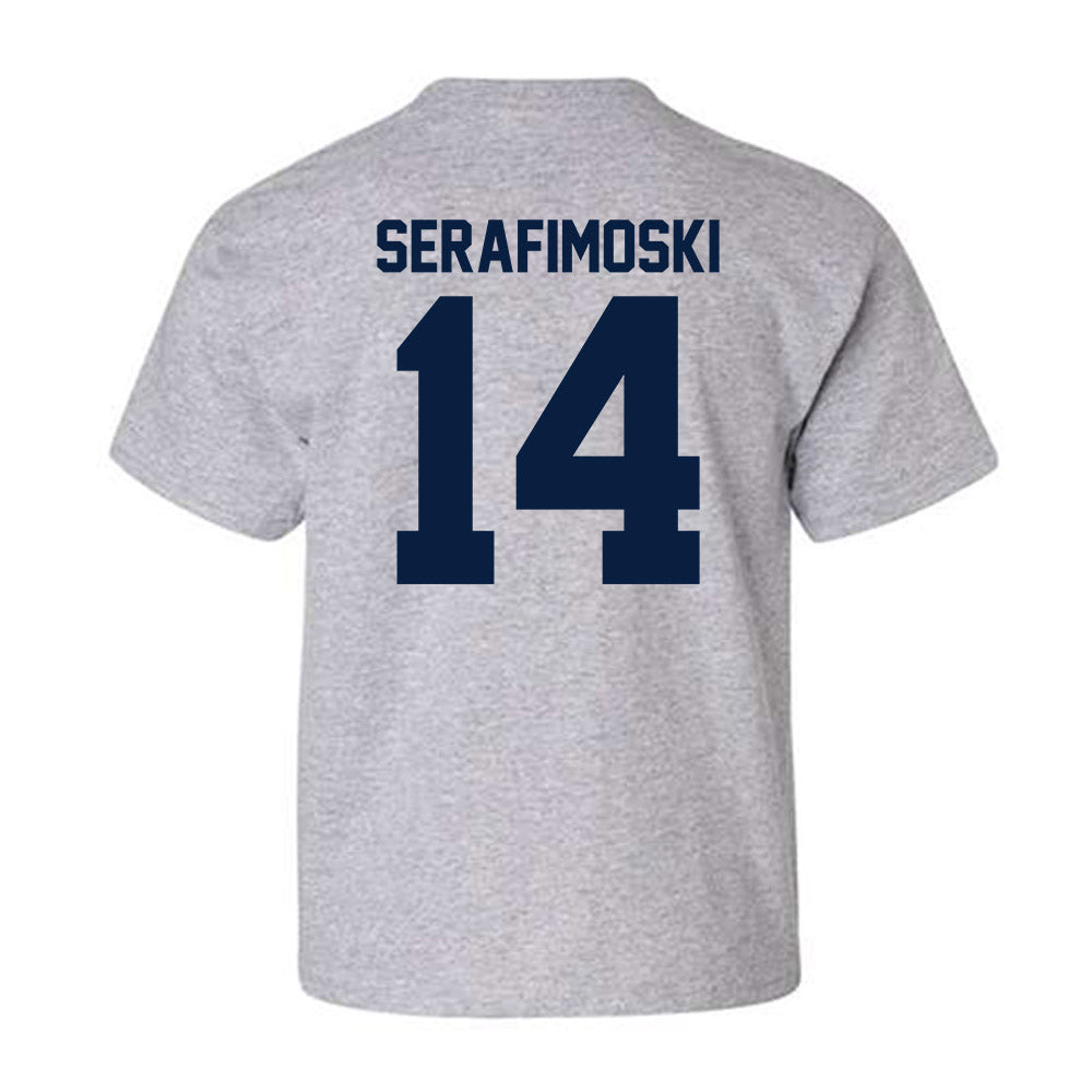 Robert Morris - NCAA Men's Basketball : Vasilije Serafimoski - Classic Shersey Youth T-Shirt-1