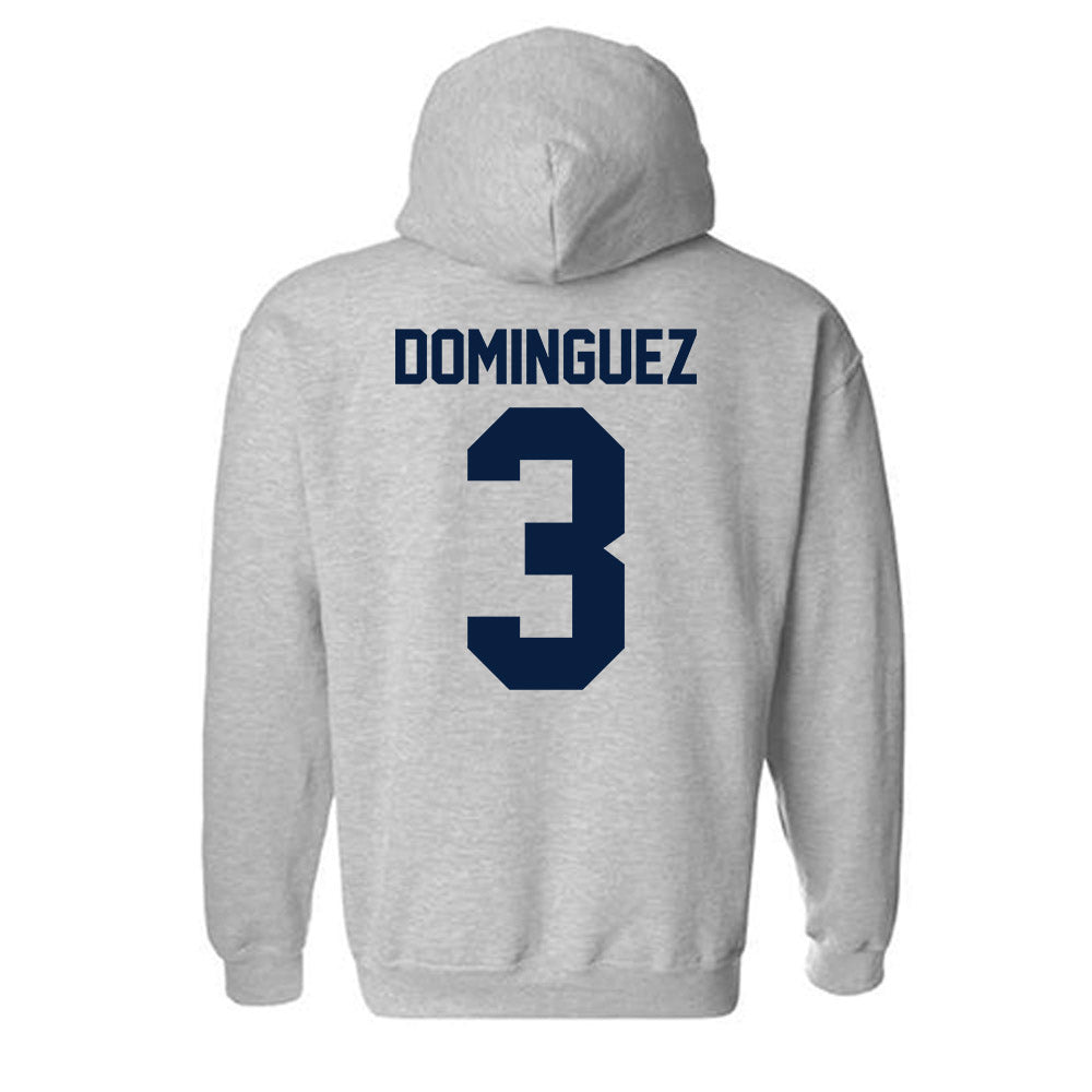 Robert Morris - NCAA Men's Soccer : Miguel Dominguez - Classic Shersey Hooded Sweatshirt-1