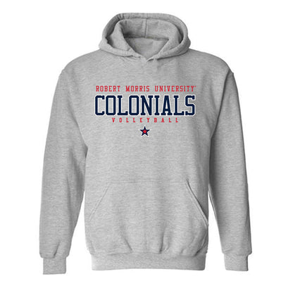 Robert Morris - NCAA Women's Volleyball : Tia Schultz - Classic Shersey Hooded Sweatshirt-0