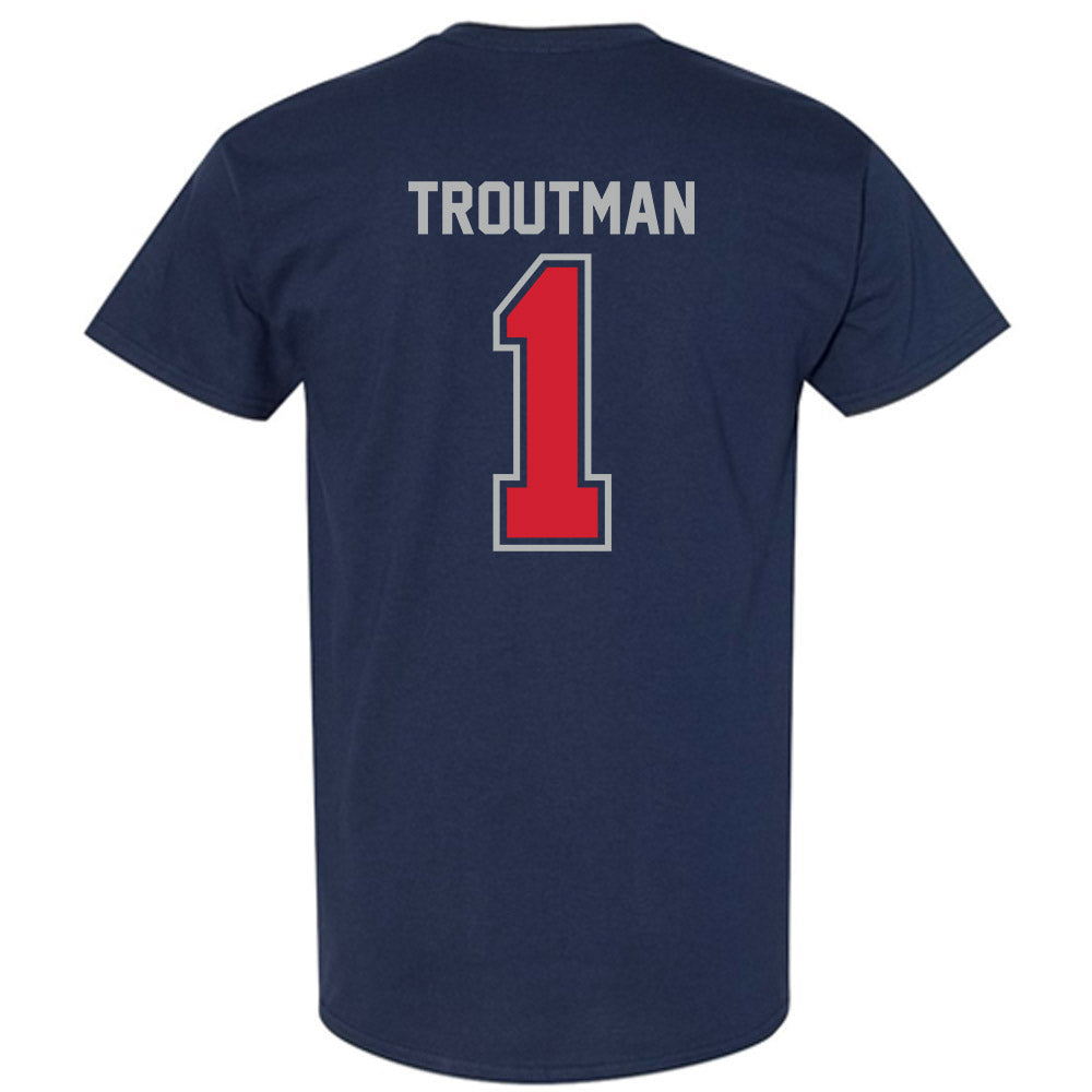 Robert Morris - NCAA Women's Basketball : Sanai Troutman - Classic Shersey T-Shirt-1