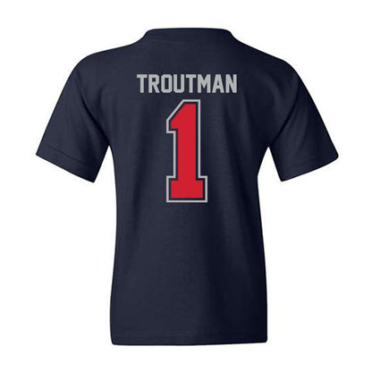 Robert Morris - NCAA Women's Basketball : Sanai Troutman - Classic Shersey Youth T-Shirt-1