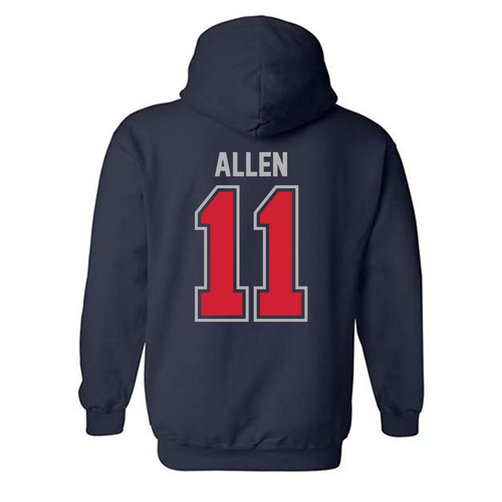 Robert Morris - NCAA Football : Blake Allen - Classic Shersey Hooded Sweatshirt-1