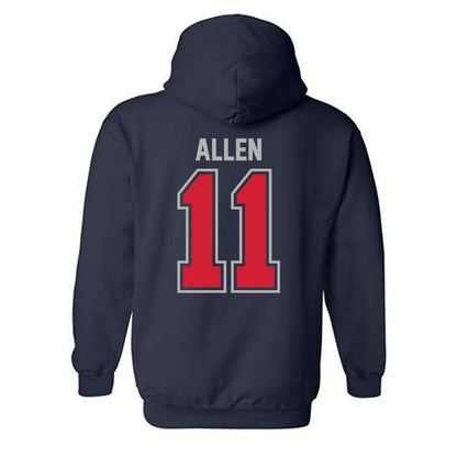 Robert Morris - NCAA Football : Blake Allen - Classic Shersey Hooded Sweatshirt-1
