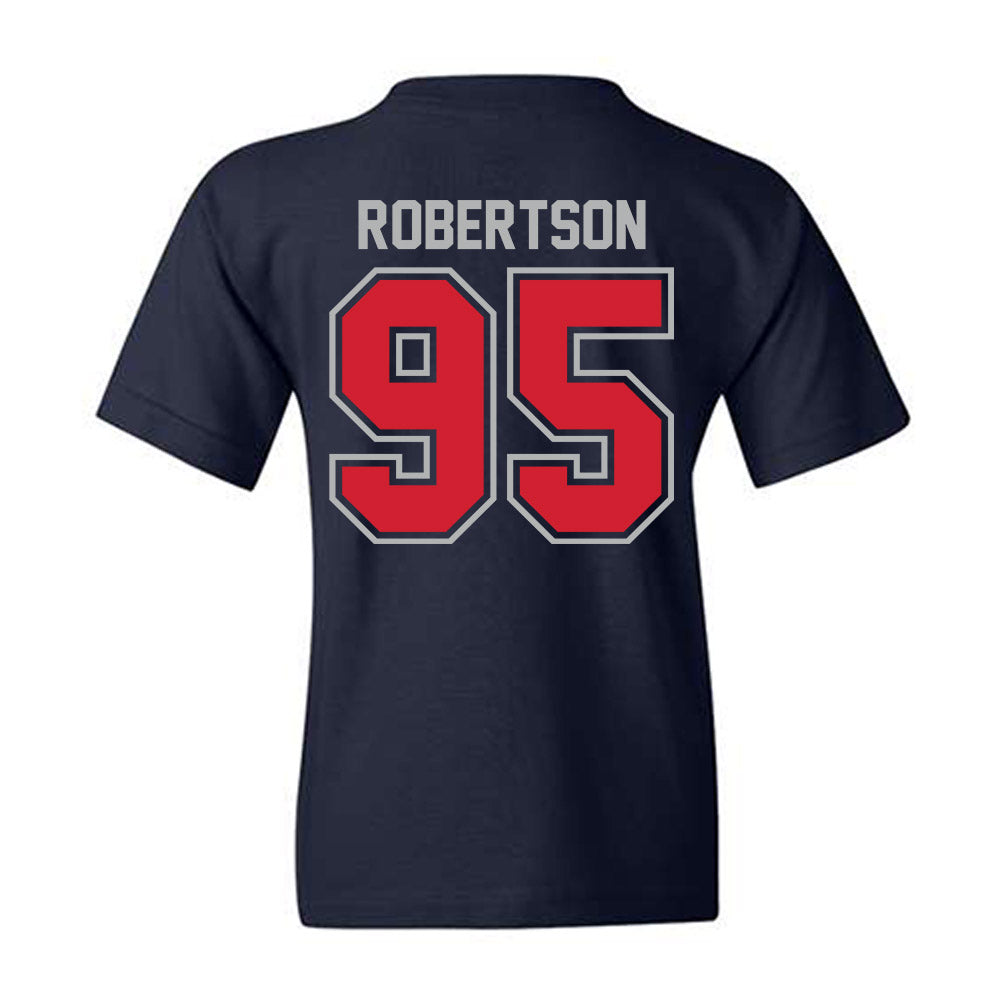 Robert Morris - NCAA Football : Bryan Robertson - Classic Shersey Youth T-Shirt-1