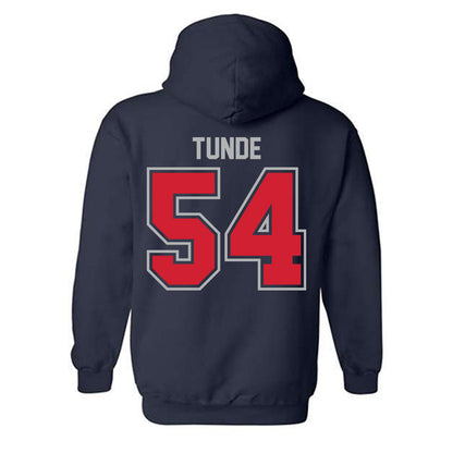 Robert Morris - NCAA Football : Toluwanimi Tunde - Classic Shersey Hooded Sweatshirt-1