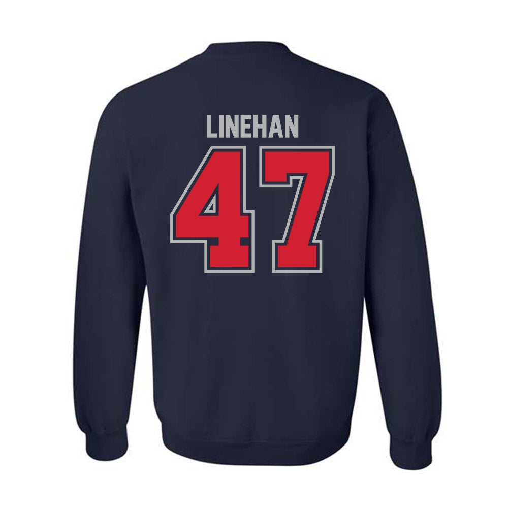 Robert Morris - NCAA Men's Lacrosse : Tommy Linehan - Classic Shersey Crewneck Sweatshirt-1