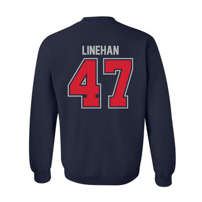 Robert Morris - NCAA Men's Lacrosse : Tommy Linehan - Classic Shersey Crewneck Sweatshirt-1