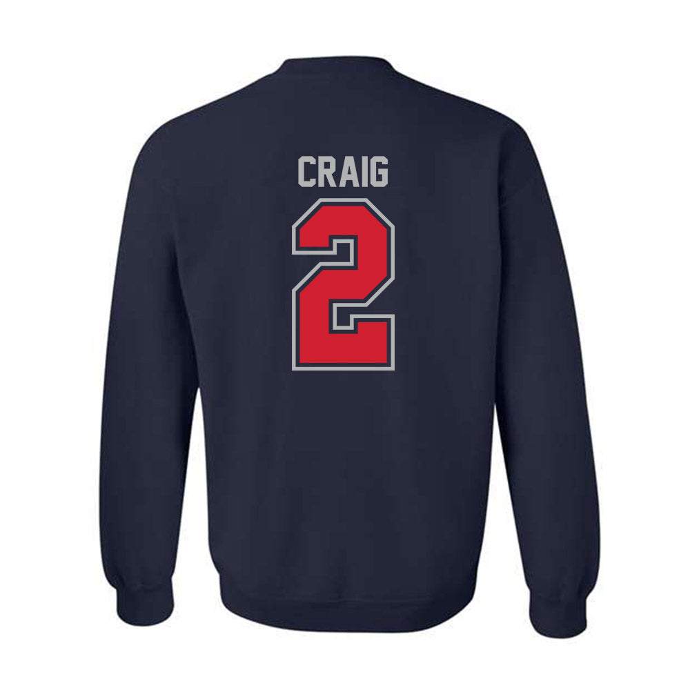 Robert Morris - NCAA Men's Ice Hockey : Michael Craig - Classic Shersey Crewneck Sweatshirt-1