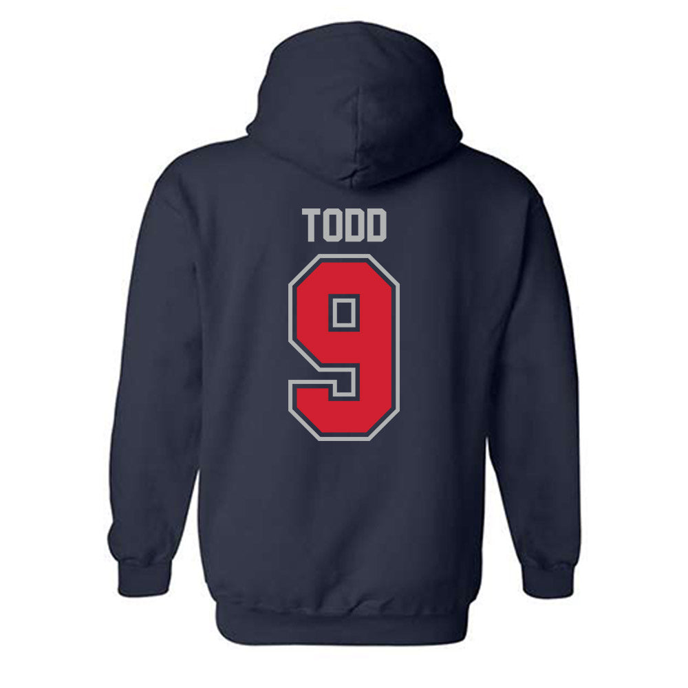 Robert Morris - NCAA Women's Volleyball : Layla Todd - Classic Shersey Hooded Sweatshirt-1