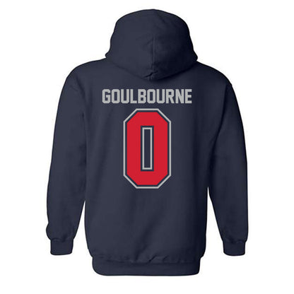 Robert Morris - NCAA Football : Xavier Goulbourne - Classic Shersey Hooded Sweatshirt-1