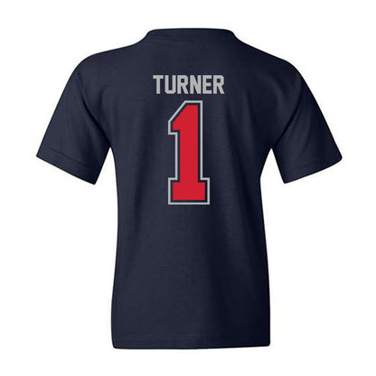 Robert Morris - NCAA Football : Myles Turner - Classic Shersey Youth T-Shirt-1