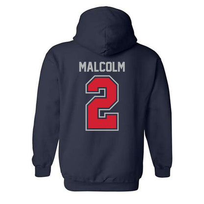 Robert Morris - NCAA Women's Basketball : Aislin Malcolm - Classic Shersey Hooded Sweatshirt-1