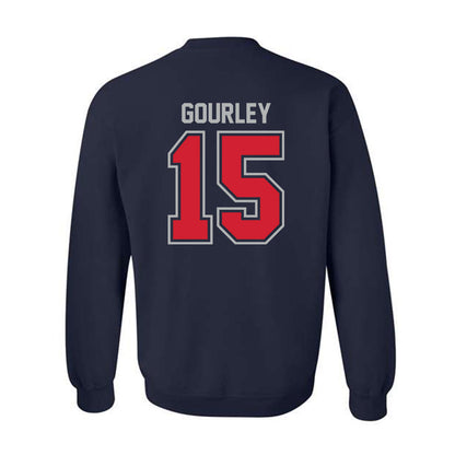 Robert Morris - NCAA Men's Ice Hockey : Connor Gourley - Classic Shersey Crewneck Sweatshirt-1