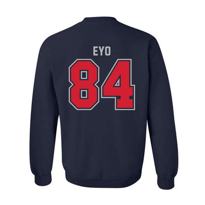 Robert Morris - NCAA Football : Domonic Eyo - Classic Shersey Crewneck Sweatshirt-1