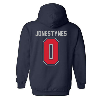 Robert Morris - NCAA Women's Basketball : Markeli Jones-Tynes - Classic Shersey Hooded Sweatshirt-1