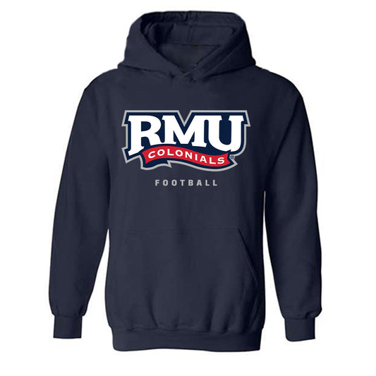 Robert Morris - NCAA Football : Finley Keller - Classic Shersey Hooded Sweatshirt-0