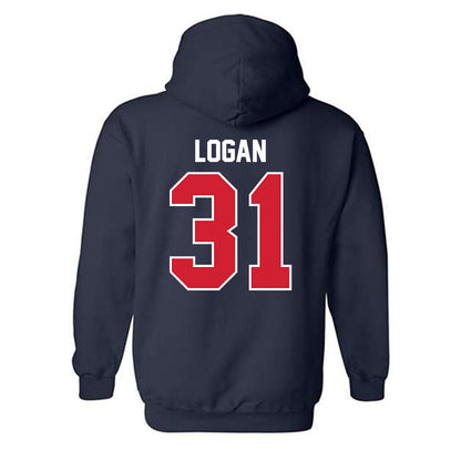 Robert Morris - NCAA Football : Belal Logan - Classic Fashion Shersey Hooded Sweatshirt-1