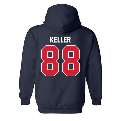 Robert Morris - NCAA Football : Finley Keller - Classic Fashion Shersey Hooded Sweatshirt-1