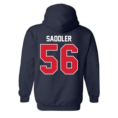 Robert Morris - NCAA Football : Patrick Saddler - Classic Fashion Shersey Hooded Sweatshirt-1