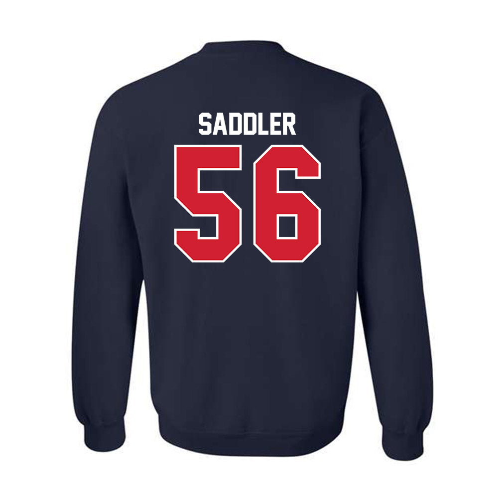 Robert Morris - NCAA Football : Patrick Saddler - Classic Fashion Shersey Crewneck Sweatshirt-1