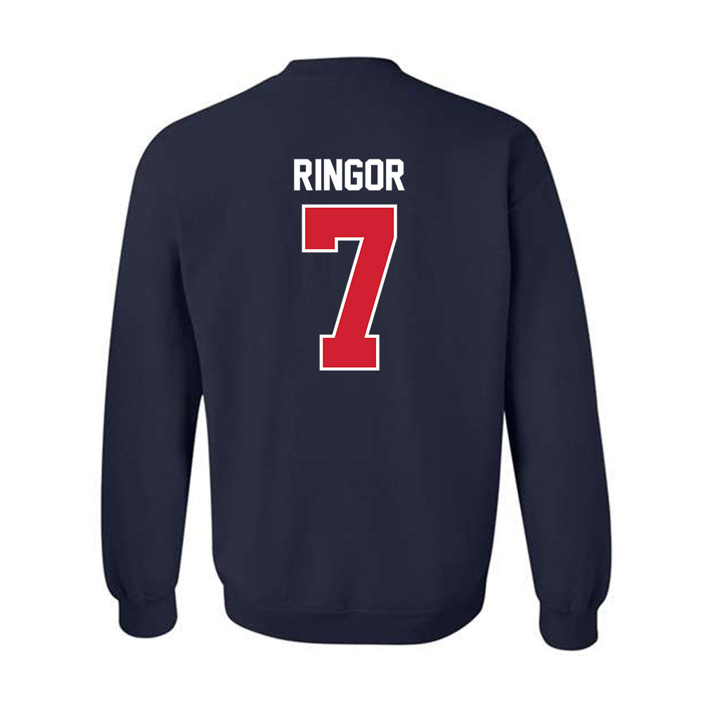 Robert Morris - NCAA Women's Ice Hockey : Rowyn Ringor - Classic Fashion Shersey Crewneck Sweatshirt-1