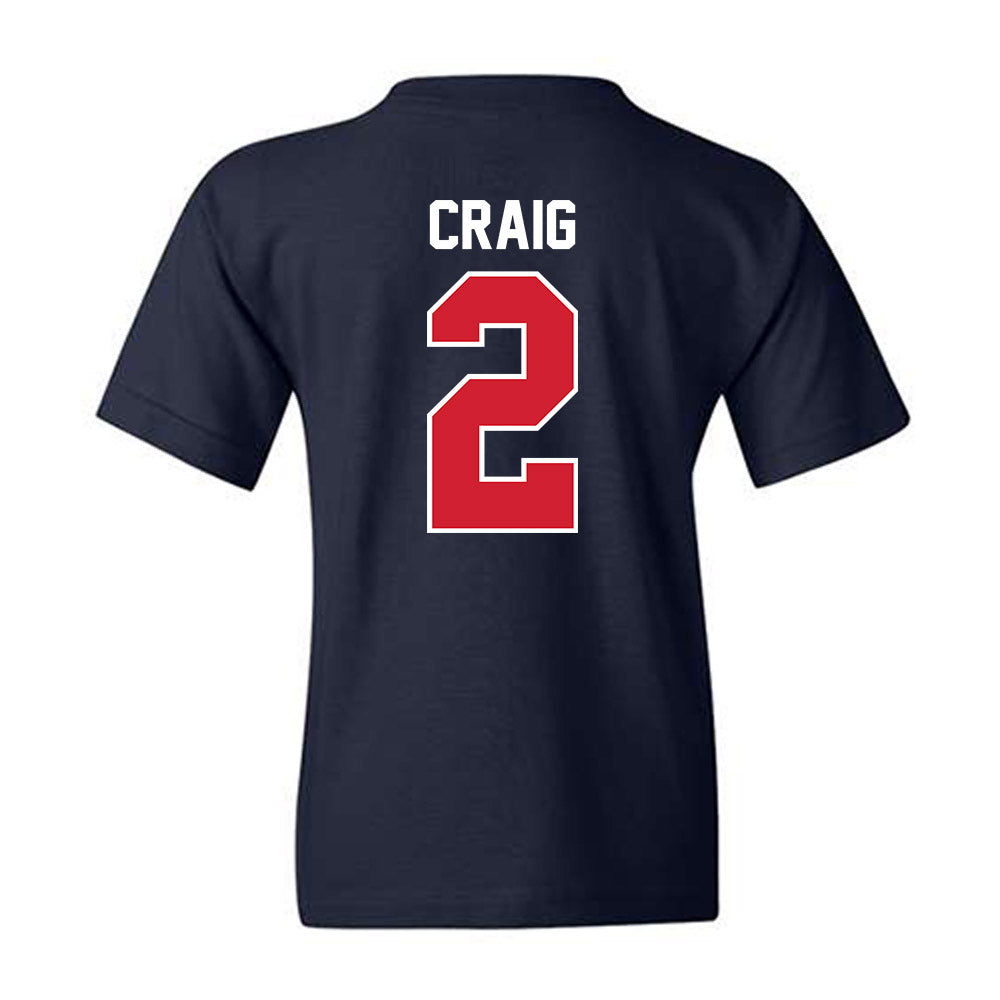 Robert Morris - NCAA Men's Ice Hockey : Michael Craig - Classic Fashion Shersey Youth T-Shirt-1