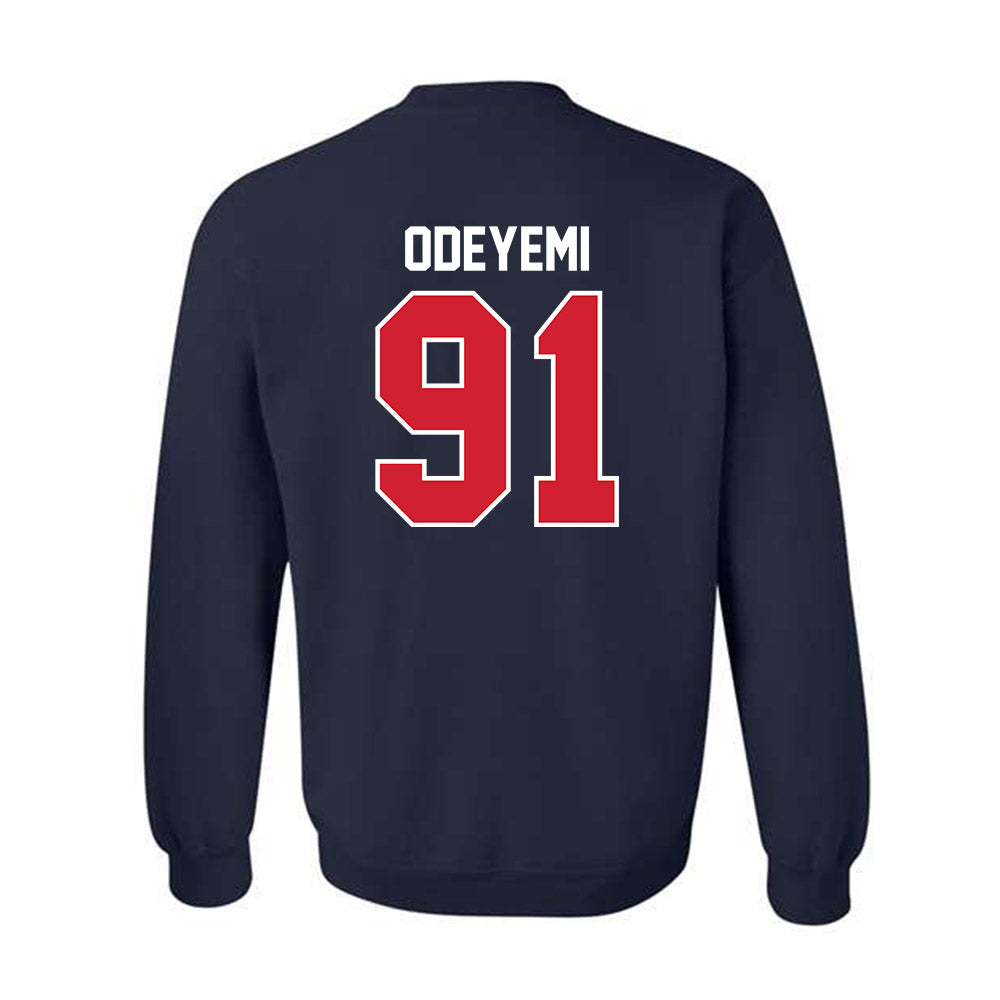Robert Morris - NCAA Football : Michael Odeyemi - Classic Fashion Shersey Crewneck Sweatshirt-1