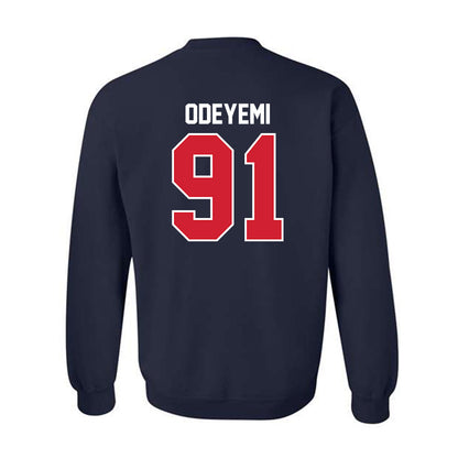 Robert Morris - NCAA Football : Michael Odeyemi - Classic Fashion Shersey Crewneck Sweatshirt-1