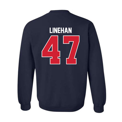 Robert Morris - NCAA Men's Lacrosse : Tommy Linehan - Classic Fashion Shersey Crewneck Sweatshirt-1