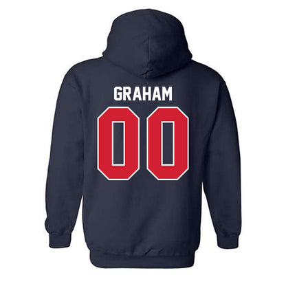 Robert Morris - NCAA Football : Brody Graham - Classic Fashion Shersey Hooded Sweatshirt-1