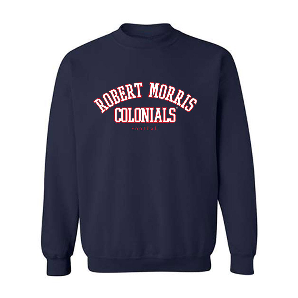 Robert Morris - NCAA Football : Asher Wilson - Classic Fashion Shersey Crewneck Sweatshirt-0