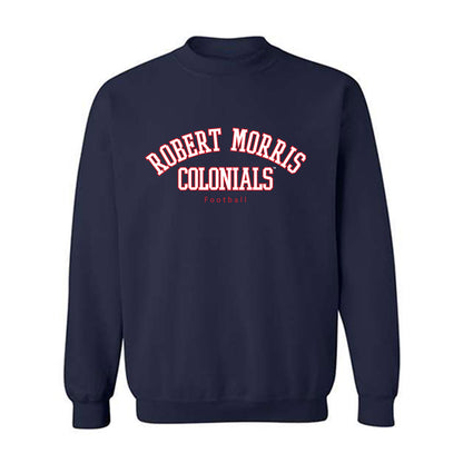 Robert Morris - NCAA Football : Asher Wilson - Classic Fashion Shersey Crewneck Sweatshirt-0