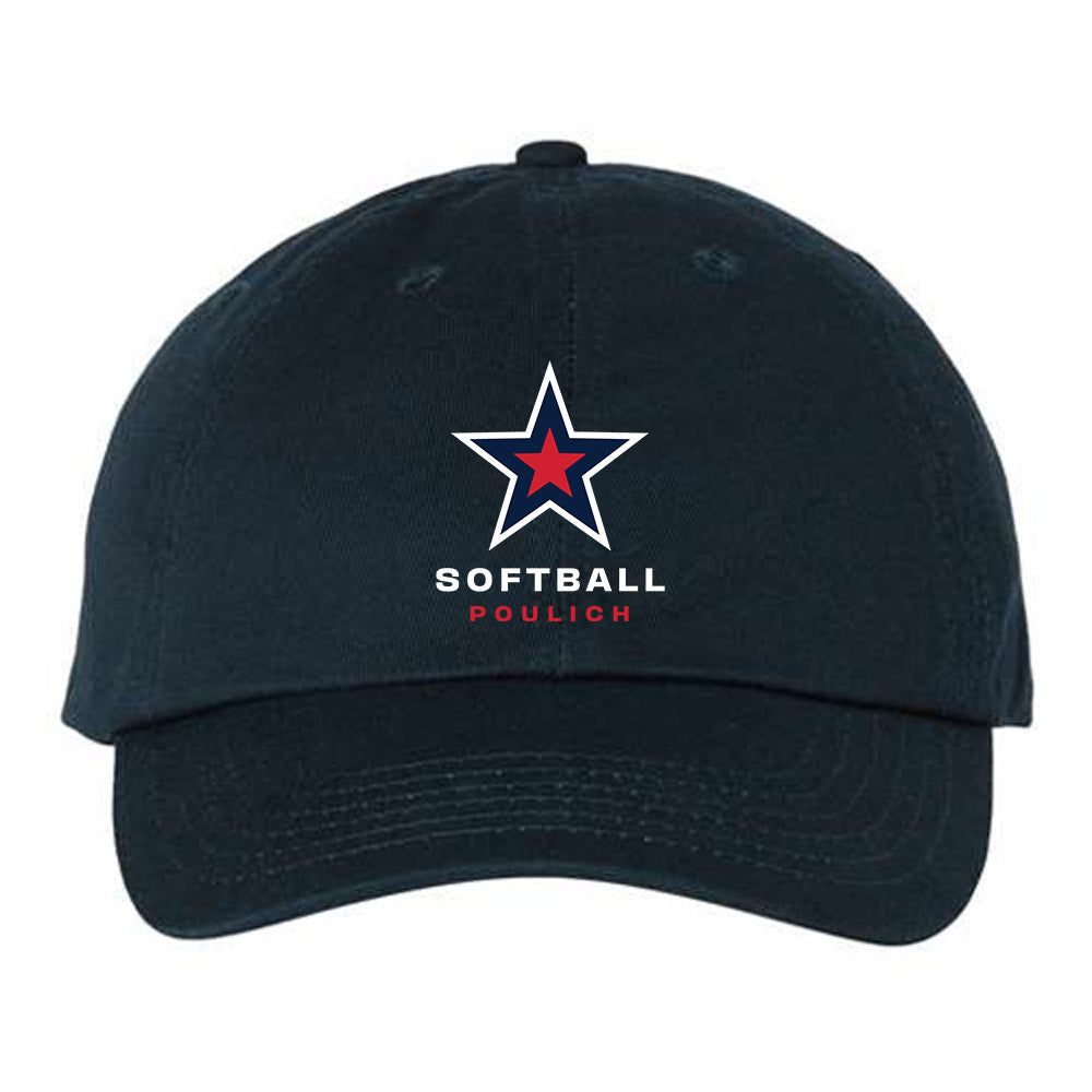Robert Morris - NCAA Softball : Courtney Poulich - Dad Hat-0