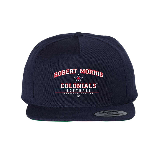 Robert Morris - NCAA Softball : Sequoia Dunlap - Snapback Hat