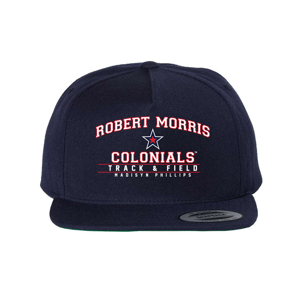 Robert Morris - NCAA Women's Track & Field : Madisyn Phillips - Snapback Hat-0