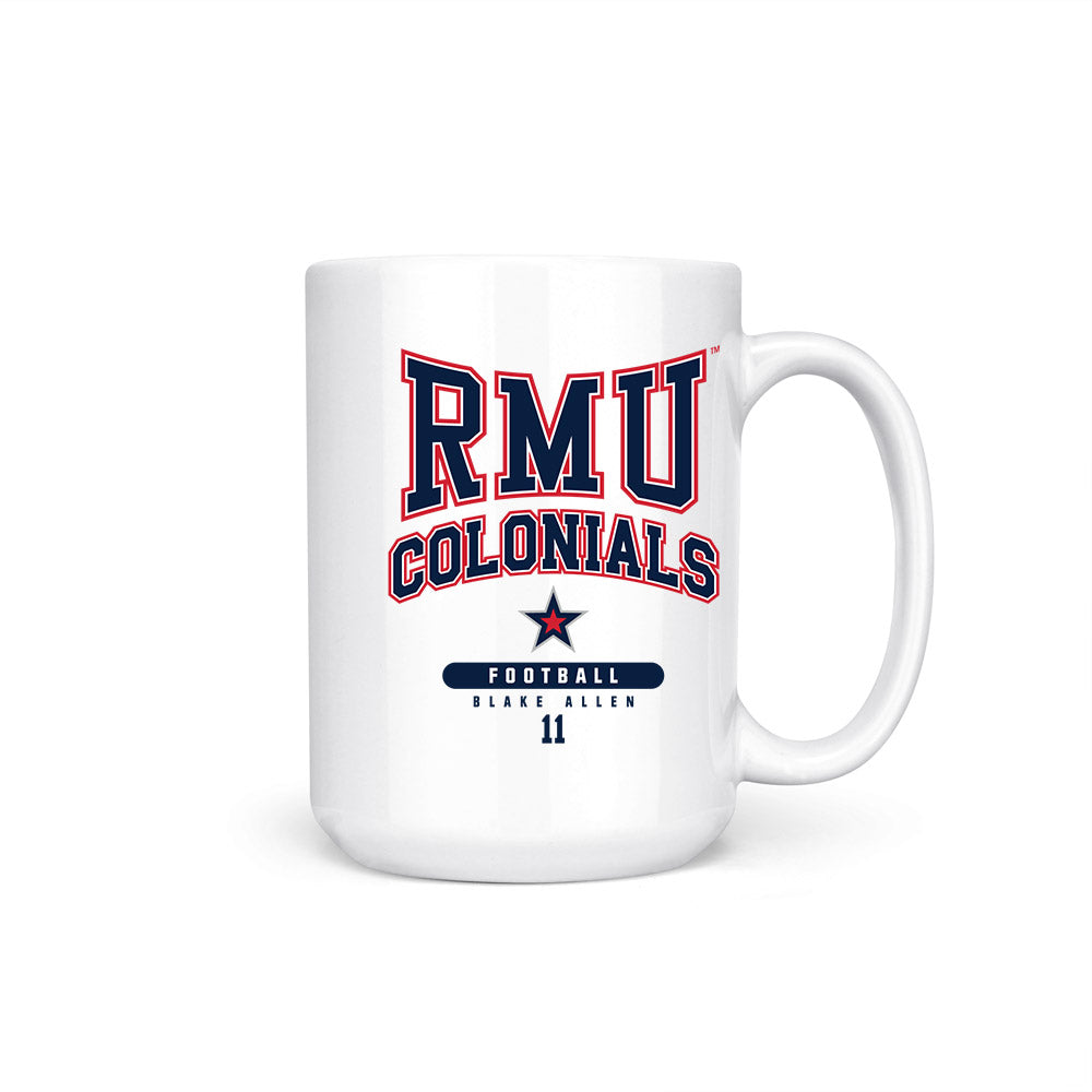 Robert Morris - NCAA Football : Blake Allen - Coffee Mug-0