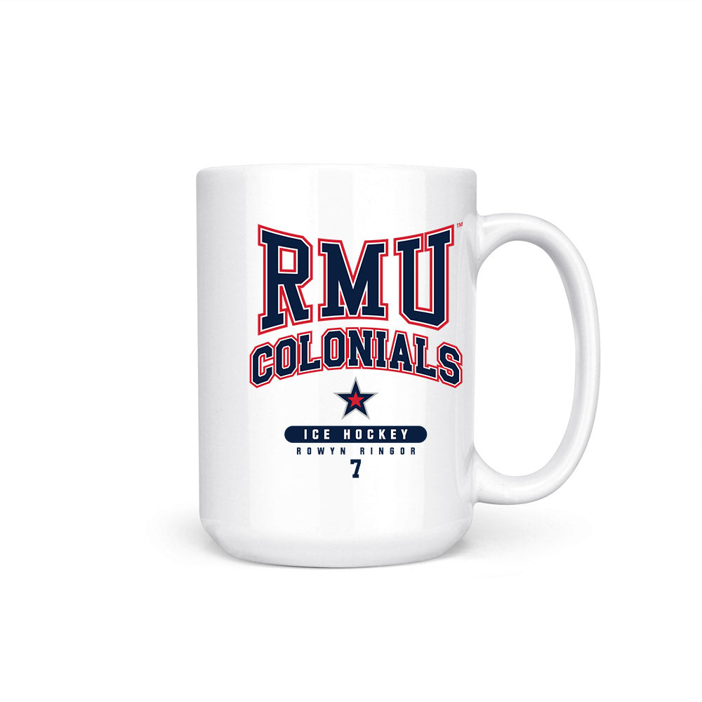 Robert Morris - NCAA Women's Ice Hockey : Rowyn Ringor - Coffee Mug-0