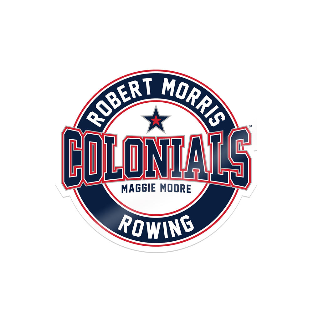 Robert Morris - NCAA Women's Rowing : Maggie Moore - Sticker-0