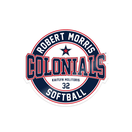 Robert Morris - NCAA Softball : Kaitlyn Molitoris - Sticker-0
