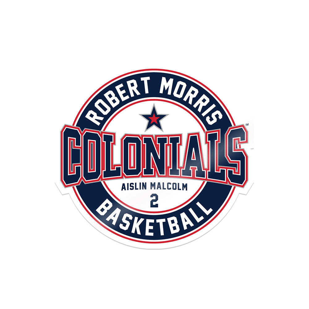 Robert Morris - NCAA Women's Basketball : Aislin Malcolm - Sticker-0