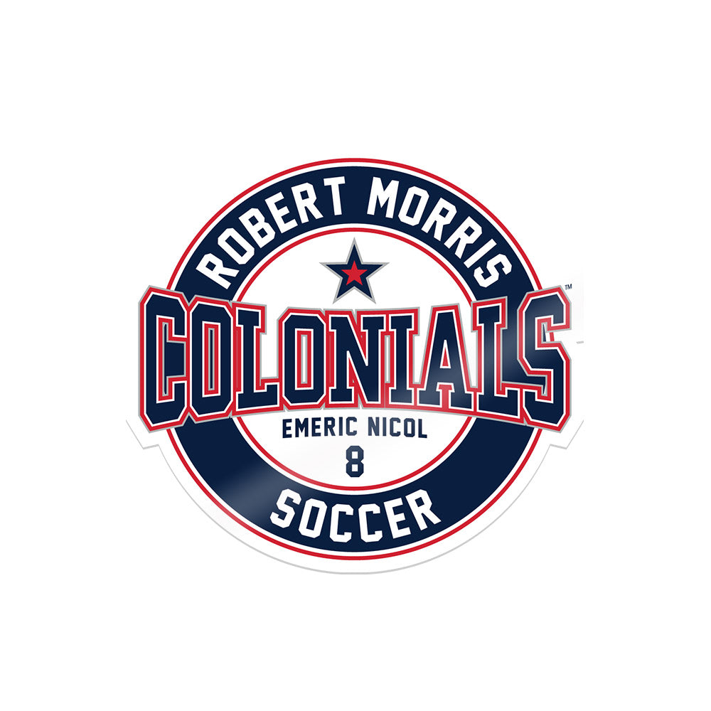 Robert Morris - NCAA Men's Soccer : Emeric Nicol - Sticker-0