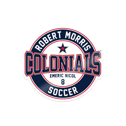 Robert Morris - NCAA Men's Soccer : Emeric Nicol - Sticker-0