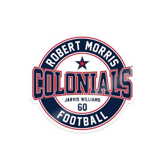 Robert Morris - NCAA Football : Jarvis Williams - Sticker-0