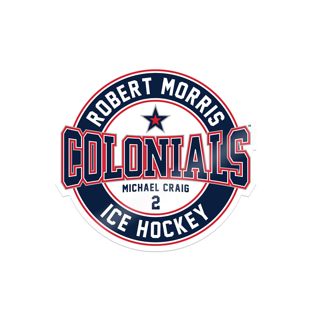 Robert Morris - NCAA Men's Ice Hockey : Michael Craig - Sticker-0
