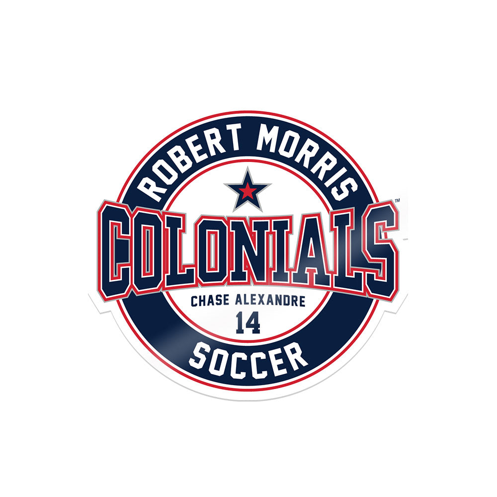Robert Morris - NCAA Men's Soccer : Chase Alexandre - Sticker-0