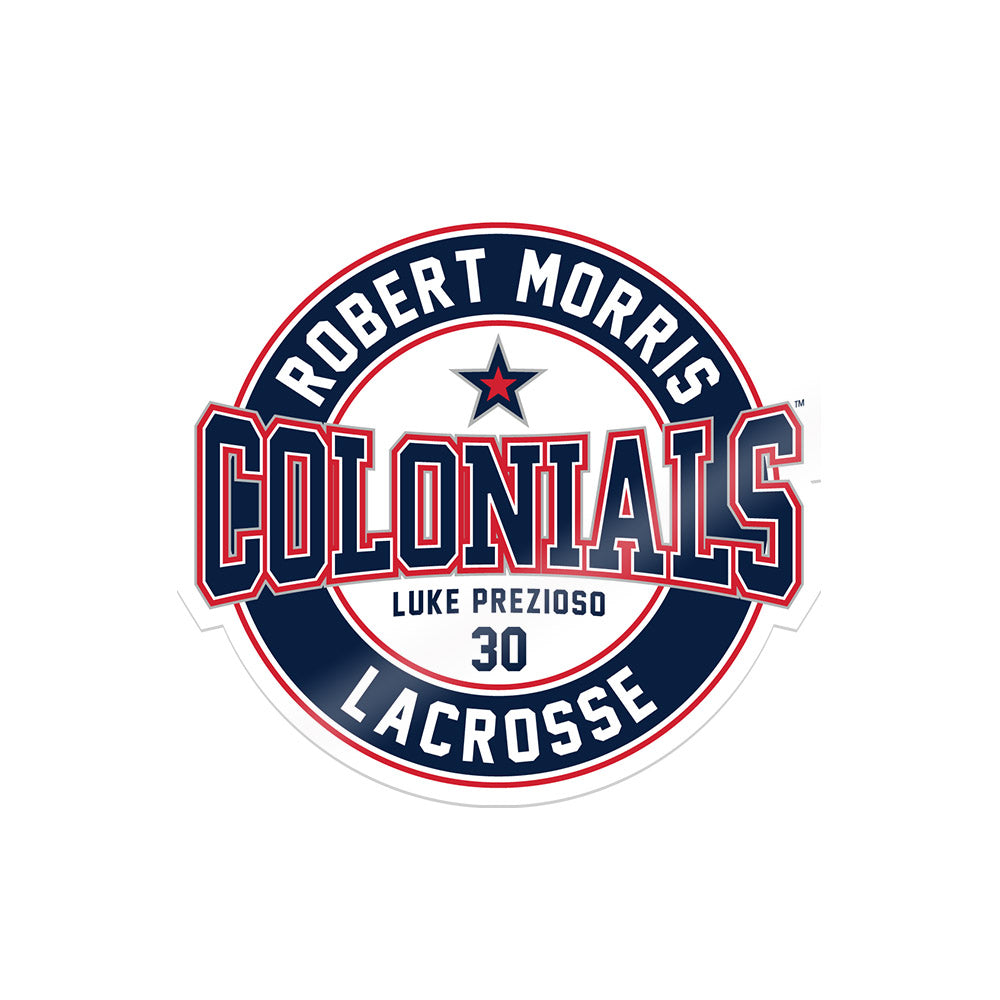 Robert Morris - NCAA Men's Lacrosse : Luke Prezioso - Sticker-0